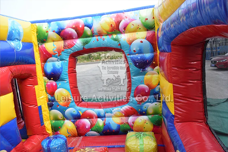 Standard Inflatable Multiplay Bouncy Castles Happy Birthday
