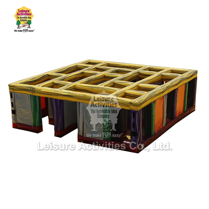 Nafukovací hybridní bludiště